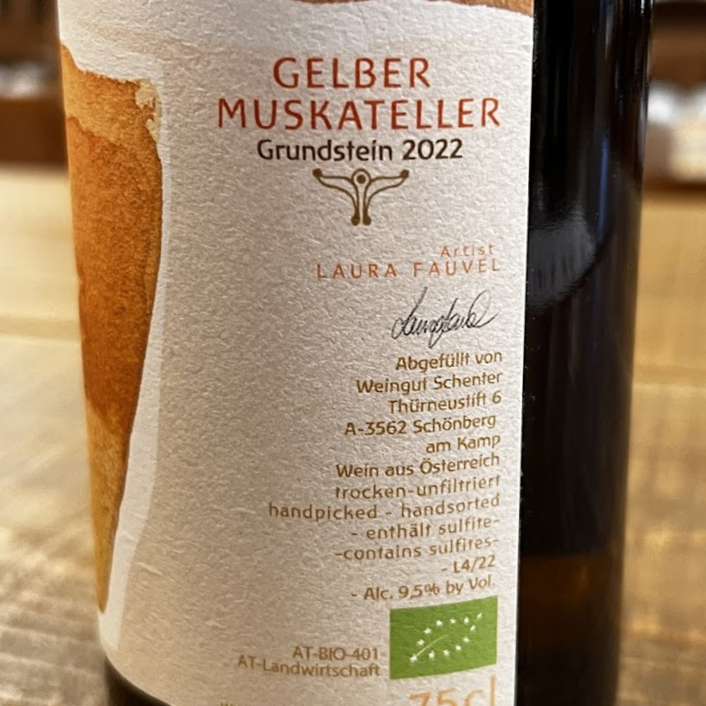 ニビル(Nibiru) グルンステイン ゲルバー・ムスカテラー 2022(Gelber Muskateller Grundstein 2022)