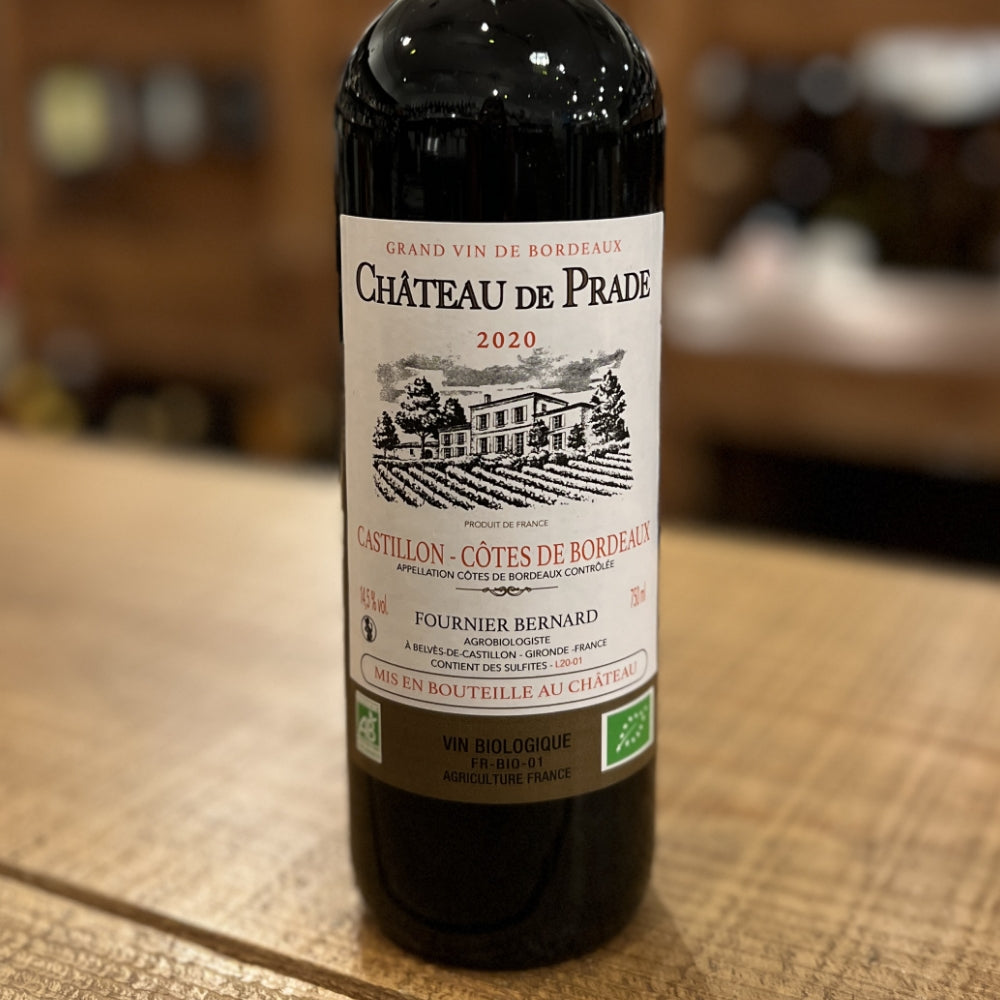 フルニエ・ベルナール（Fournier Bernard） シャトー・ド・プラード カスティヨン＝コート・ド・ボルドー 2020（Château de Prade Castillon-Côtes de Bordeaux 2020）