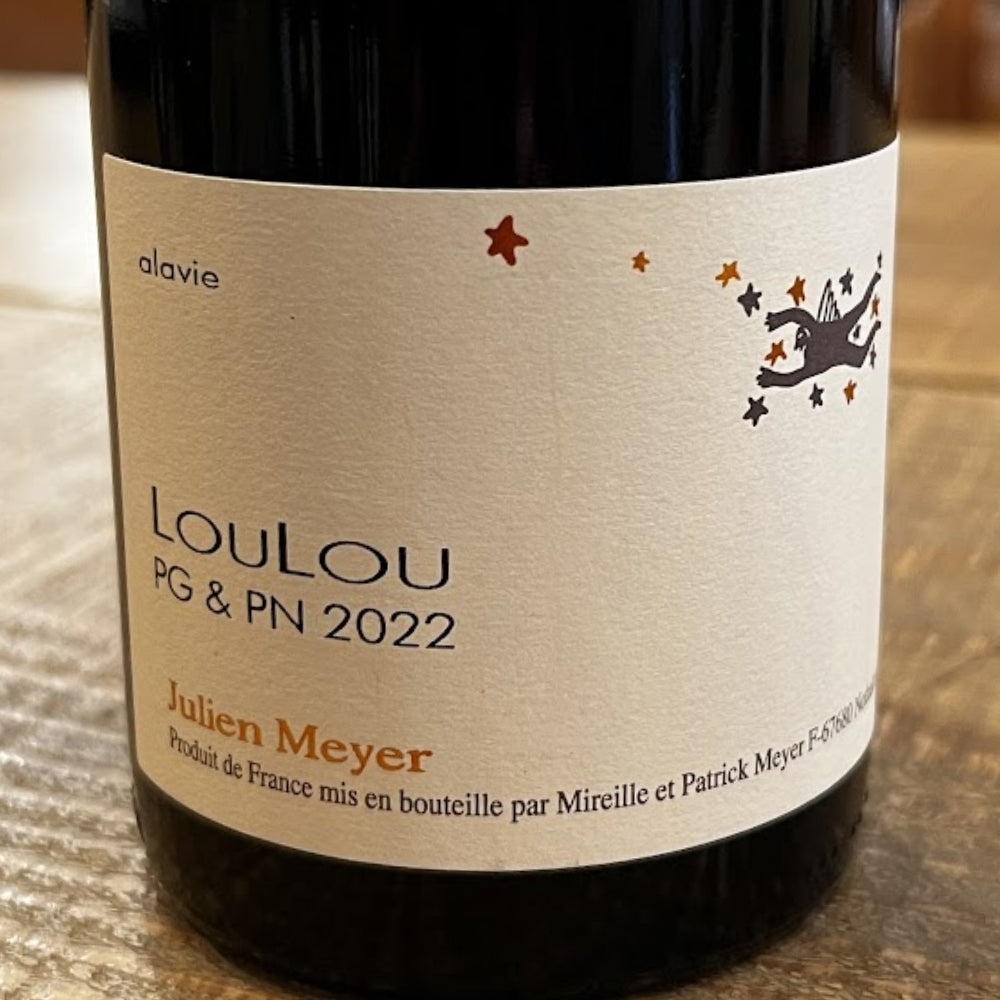ジュリアン・メイエ（Julien Meyer） ルル ピノ・グリ＆ピノ・ノワール 2022（LOULOU PG & PN 2022 Julien Meyer）