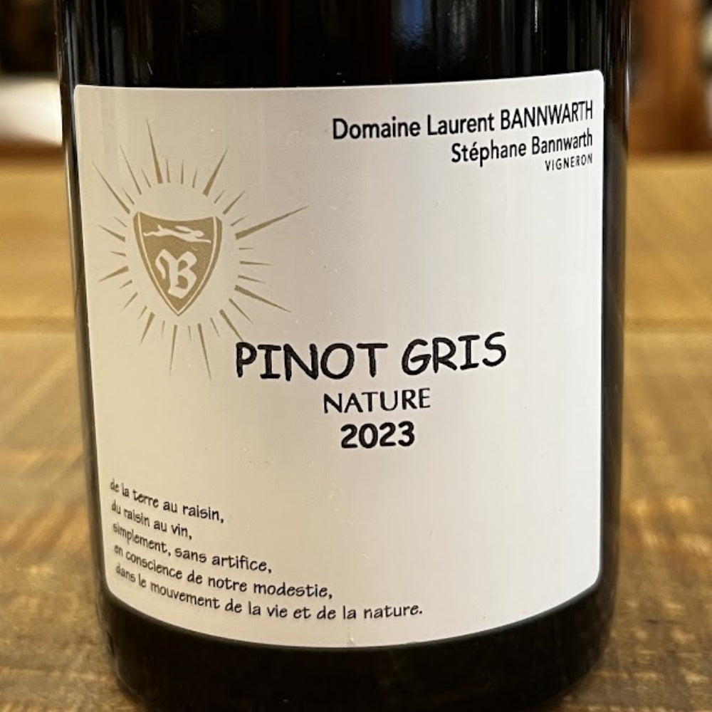 ドメーヌ・ローラン・バンワルト（Domaine Laurent Bannwarth） ピノ・グリ ナチュール 2023（Pinot Gris Nature 2023）