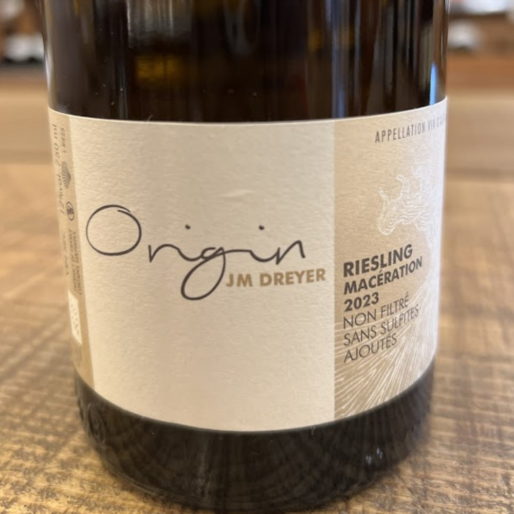 ジャン・マルク・ドレイヤー（Jean-Marc Dreyer） オリジン リースリング マセラシオン 2023（Origin Riesling Macération 2023）