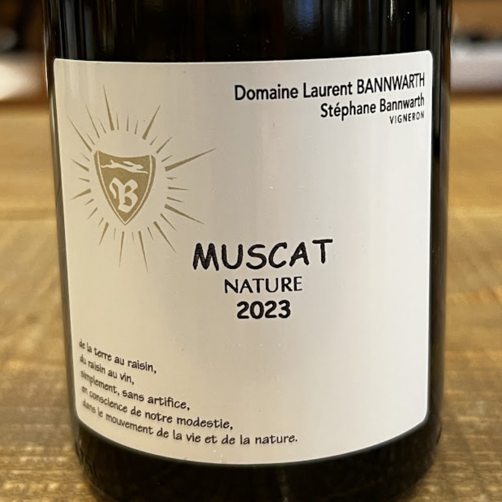 ドメーヌ・ローラン・バンワルト（Domaine Laurent Bannwarth） ミュスカ ナチュール 2023（Muscat Nature 2023）