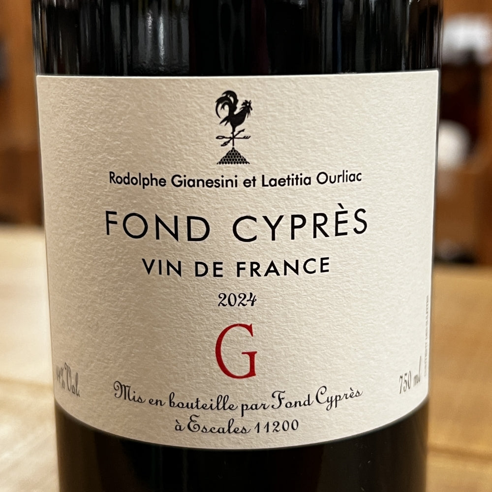 フォン・シプレ（Fond Cyprès／ロドルフ・ジャネジーニ＆レティシア・ウルリアック） フォン・シプレ G 2024（Fond Cyprès G 2024）