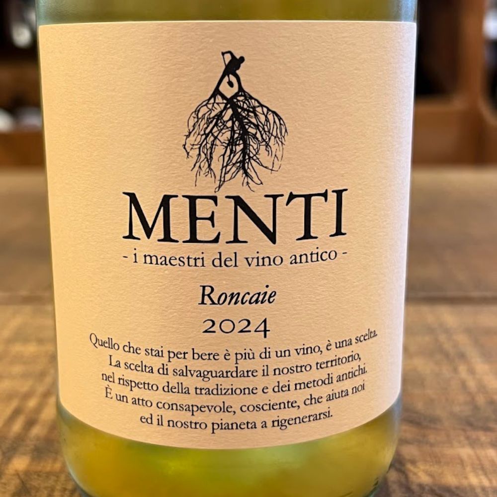 メンティ（Menti） ロンカイエ ヴィーノ フリッツァンテ 2024（Roncaie Vino Frizzante 2024）